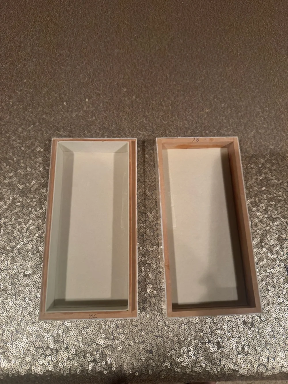 New Mother of Pearl Jewelry Trays